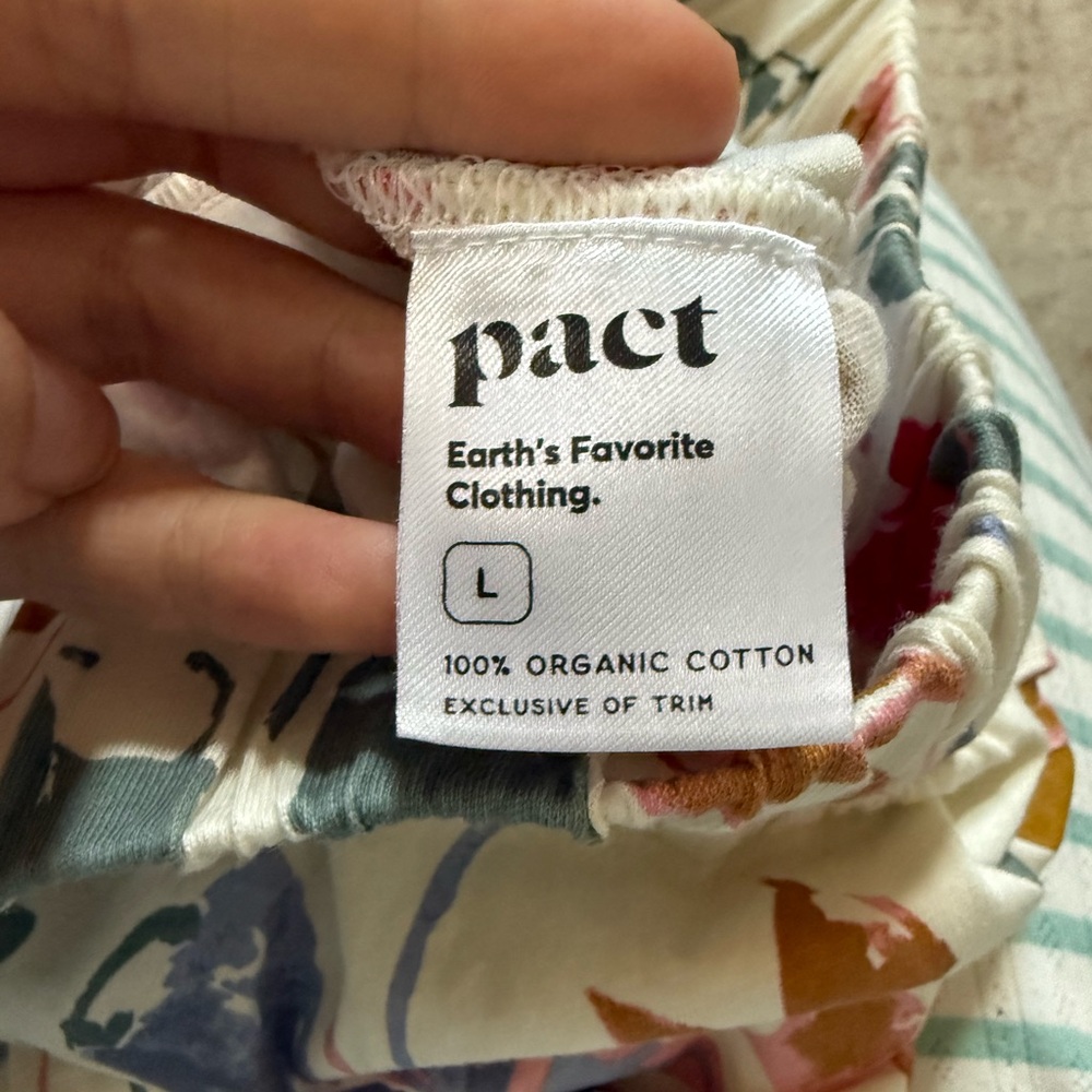 Pact Organic Cotton Staycation Sleep Short - Picture 6 of 6